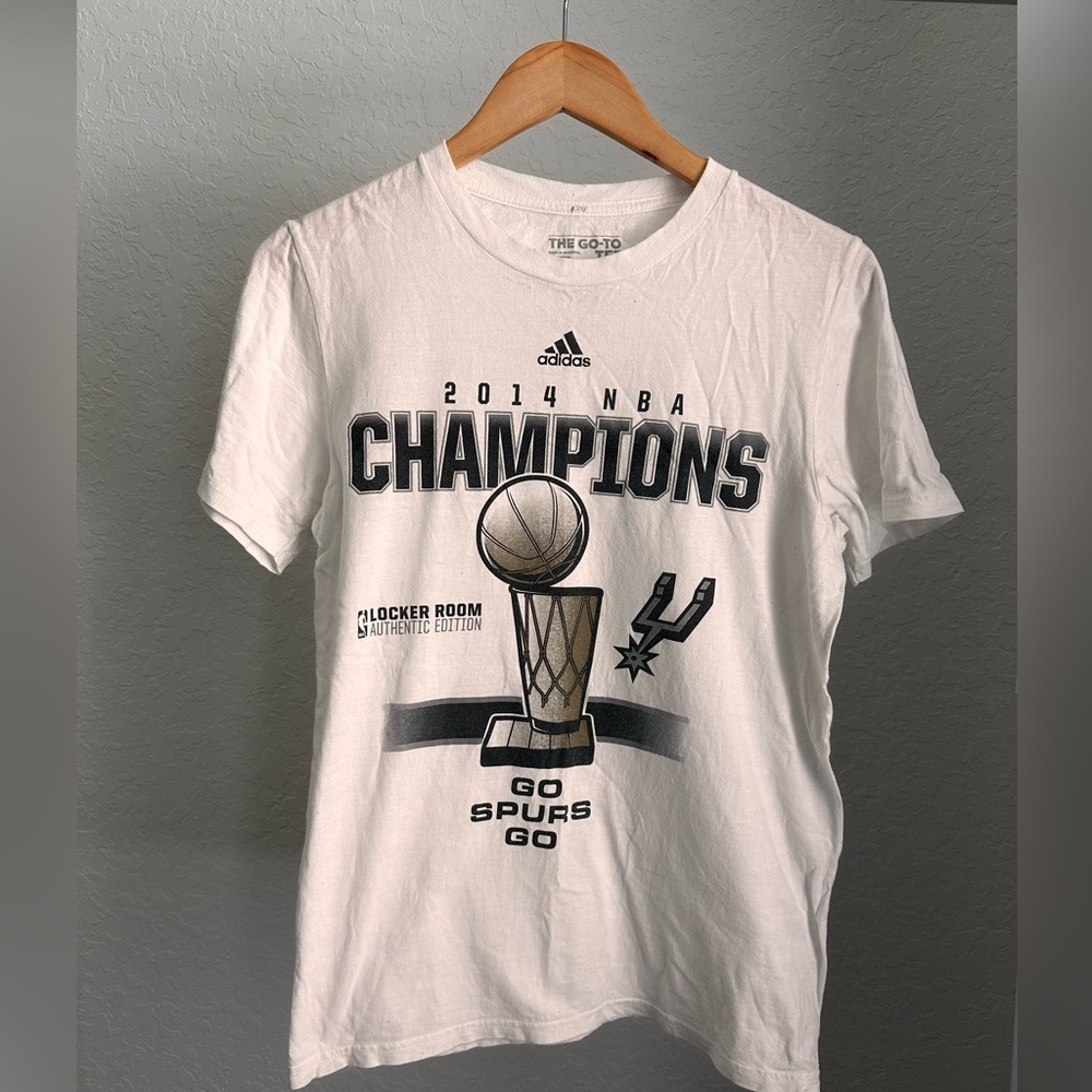 Adidas 2014 NBA Finals Spurs T-Shirt